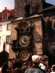 The famous Orloj--Astronomical Clock